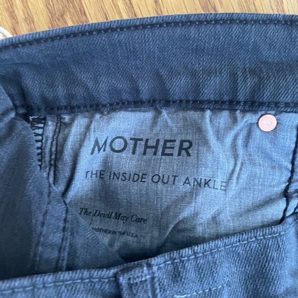 NWT MOTHER The Inside Out Ankle Sz 30 - Picture 8 of 10